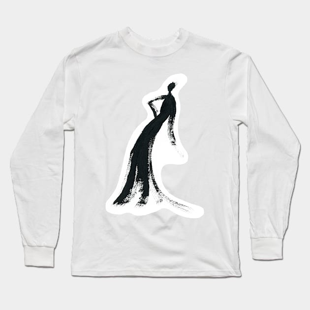 Fake till you make it (cut-out) Long Sleeve T-Shirt by FJBourne